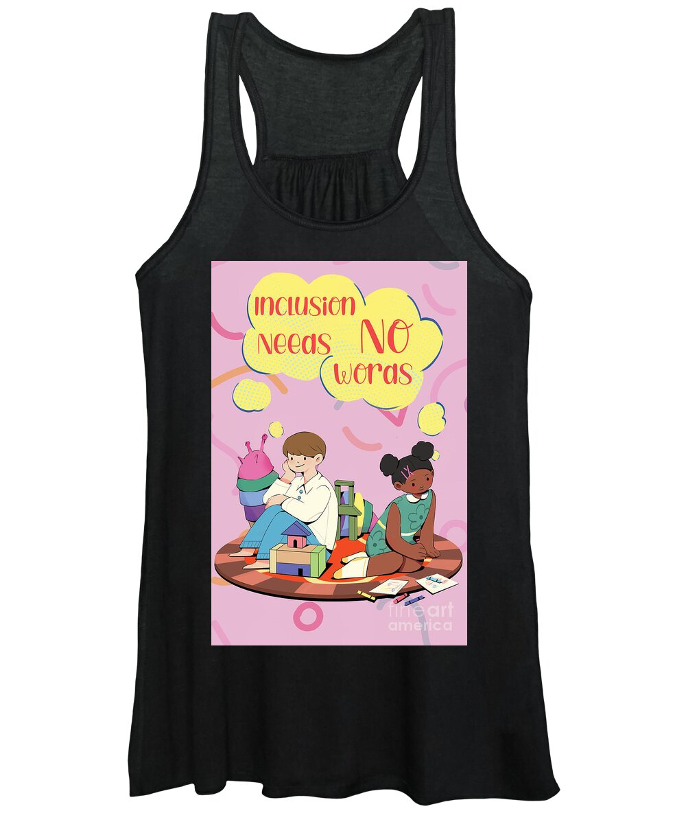 Inclusion Needs No Words English - Women's Tank Top