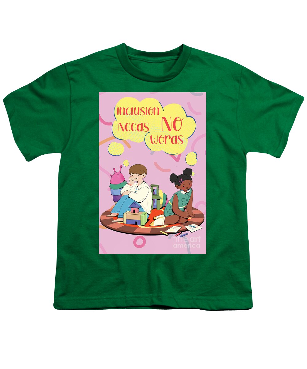Inclusion Needs No Words English - Youth T-Shirt