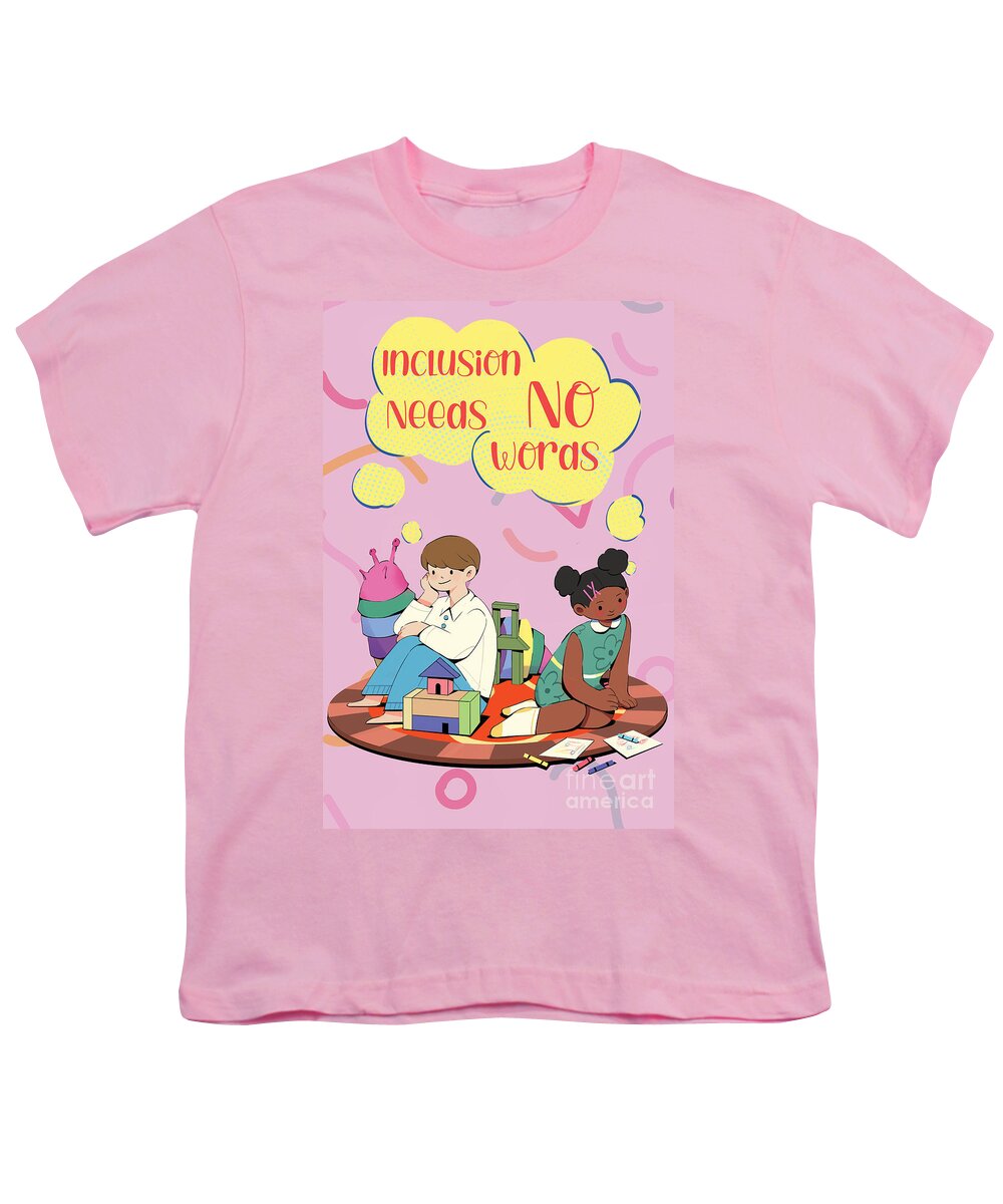Inclusion Needs No Words English - Youth T-Shirt
