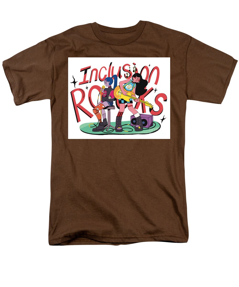 Inclusion Rocks - Men's T-Shirt  (Regular Fit)