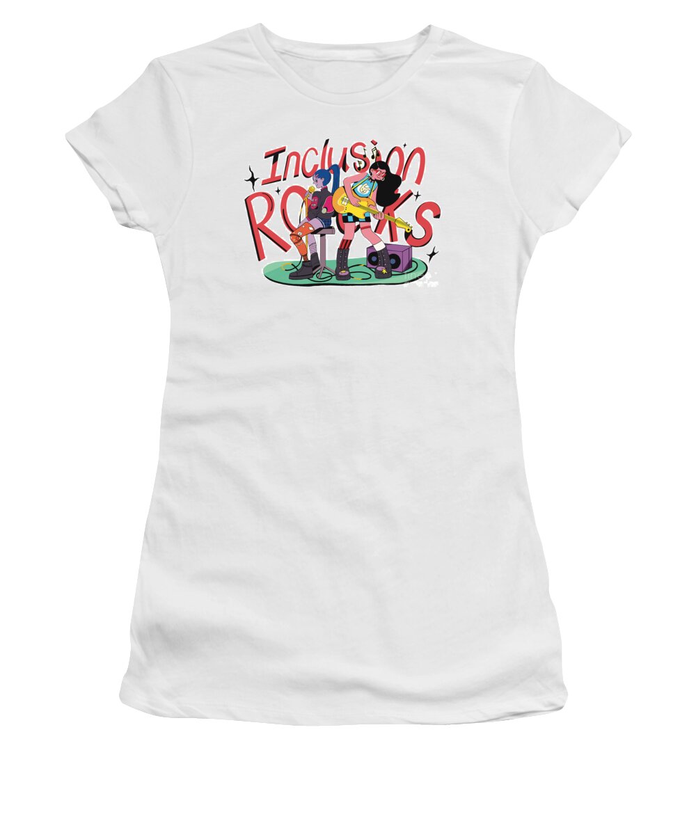 Inclusion Rocks - Women's T-Shirt