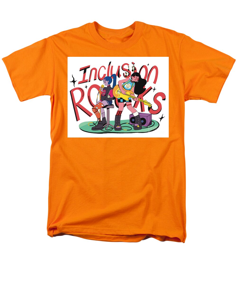 Inclusion Rocks - Men's T-Shirt  (Regular Fit)