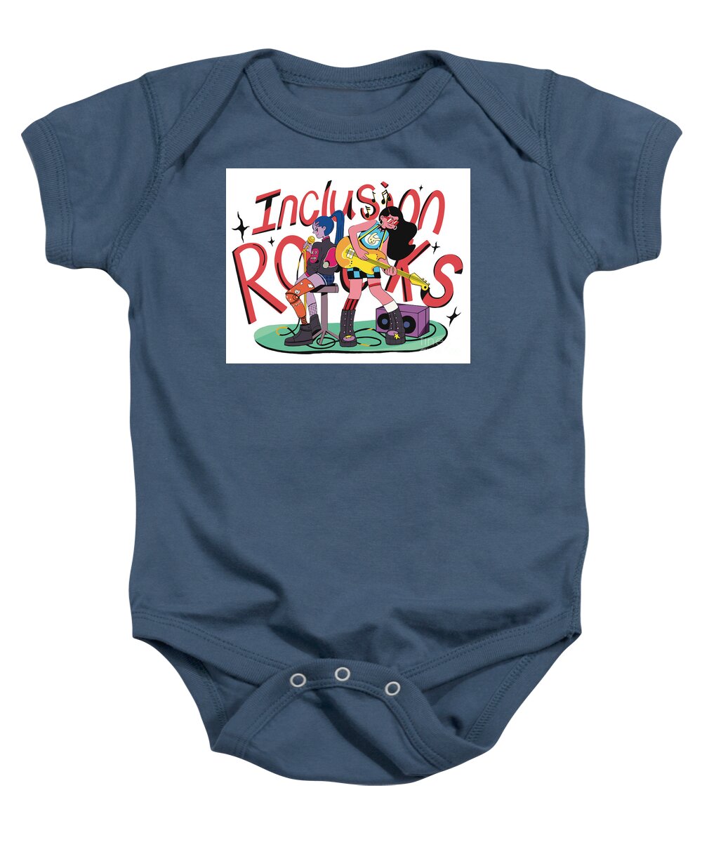 Inclusion Rocks - Baby Onesie