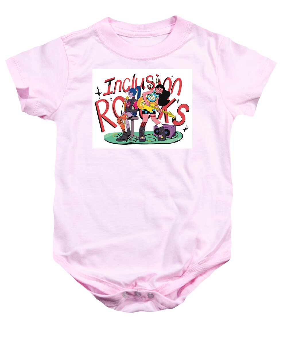 Inclusion Rocks - Baby Onesie