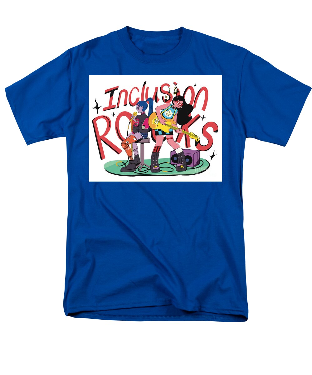 Inclusion Rocks - Men's T-Shirt  (Regular Fit)