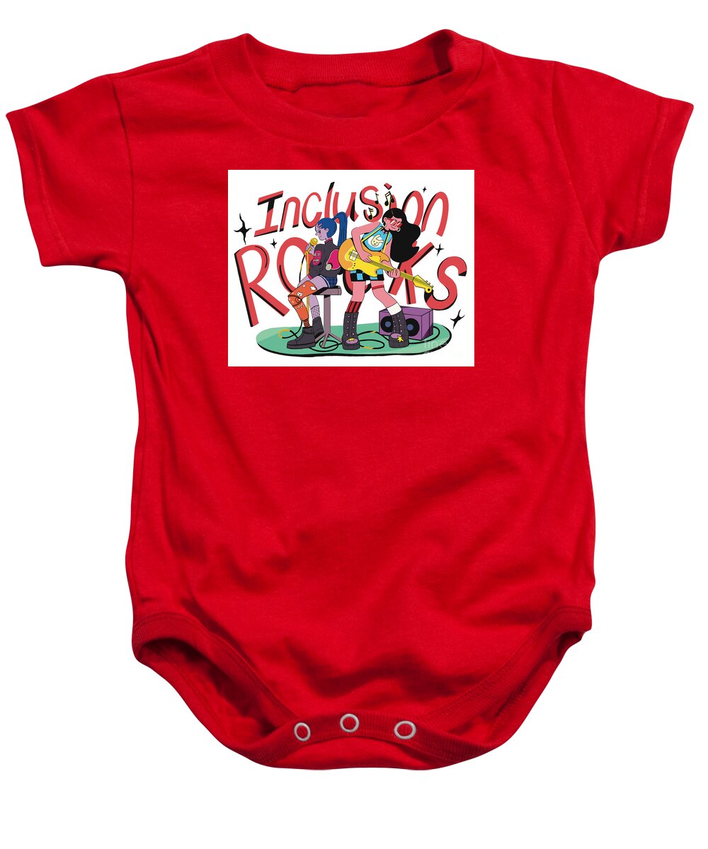 Inclusion Rocks - Baby Onesie