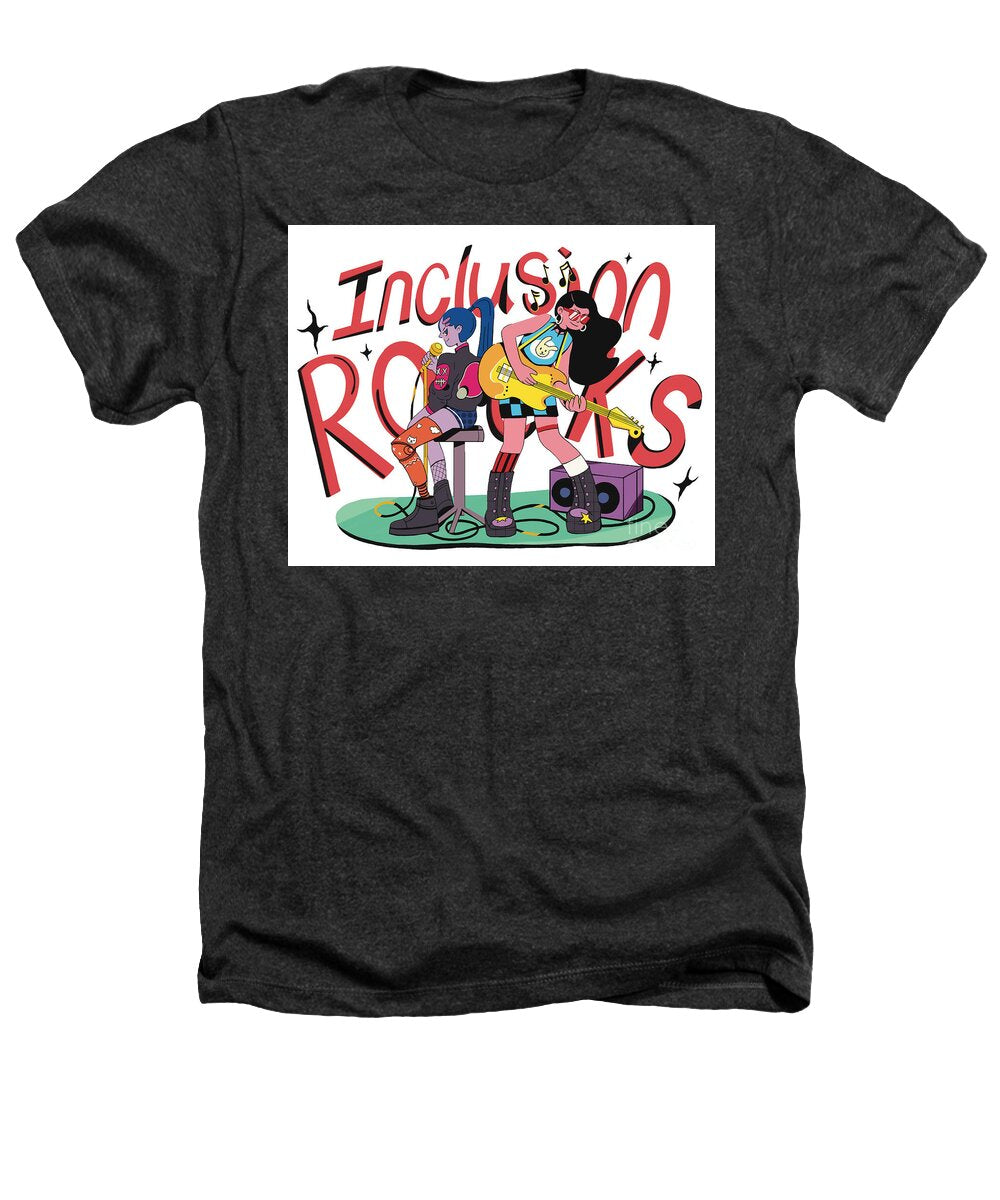 Inclusion Rocks - Heathers T-Shirt