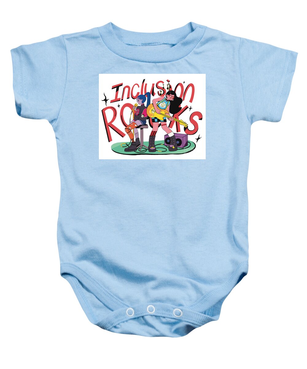 Inclusion Rocks - Baby Onesie