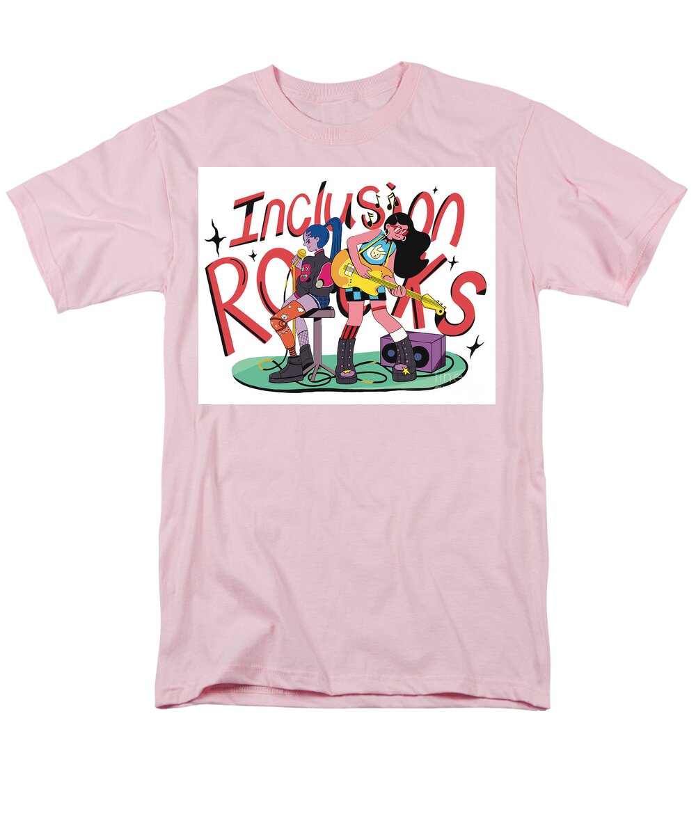 Inclusion Rocks - Men's T-Shirt  (Regular Fit)