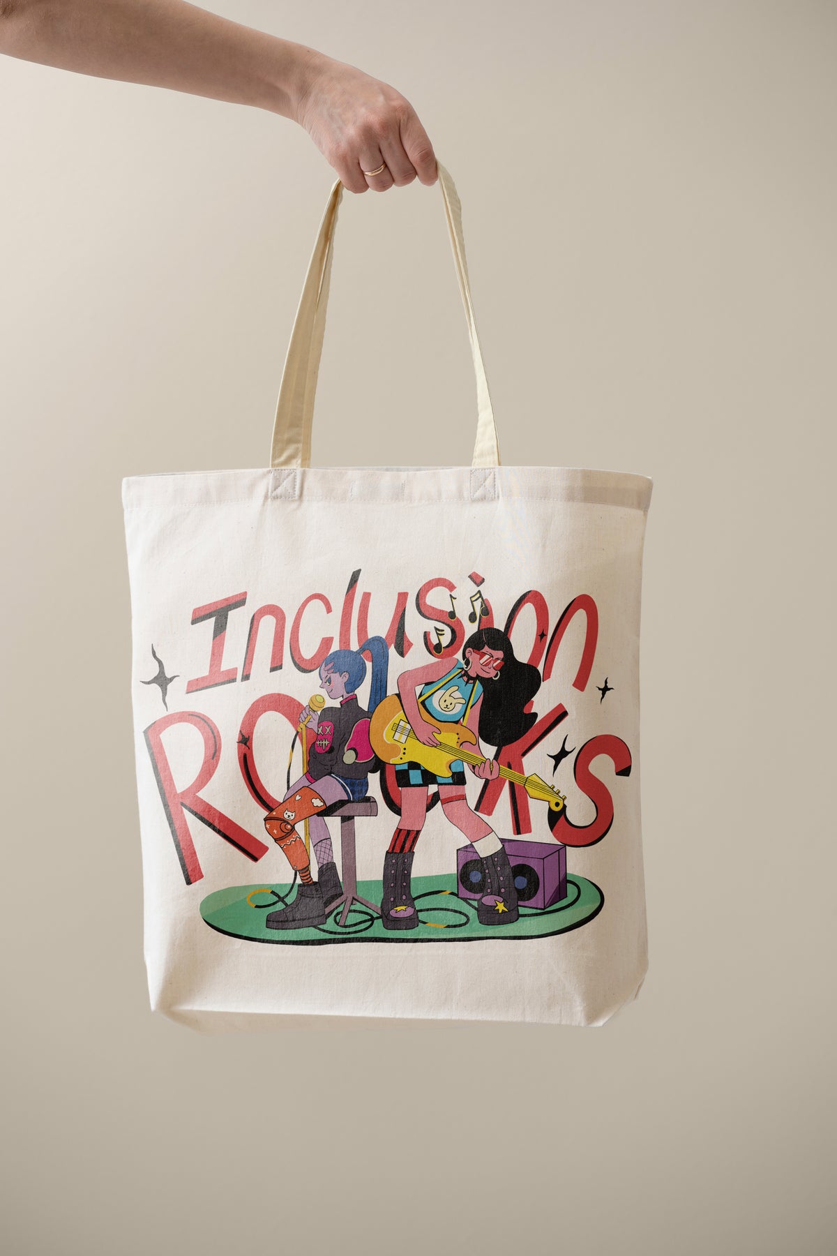 Inclusion Rocks Foundation Tote Bag – Inclusive Art House